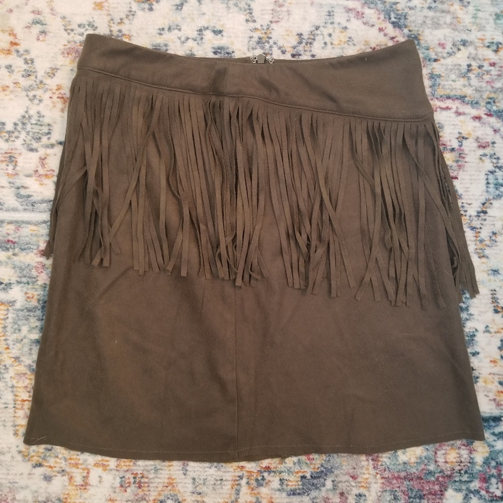 BCNU Fringe Skirt